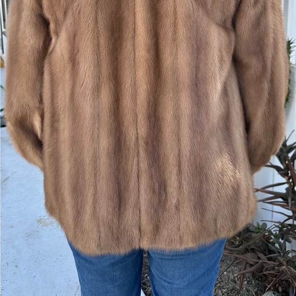 Vintage Mink red fox fur coat- by Buffums Ca. - Picture 4 of 16